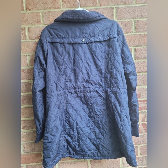 Cavalini Women's Navy Quilted Jacket - Picture 8 of 11